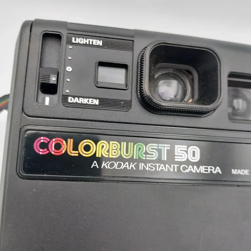 Vintage Kodak Colorburst 50 Instant Camera - Untested / As Is (No Battery)